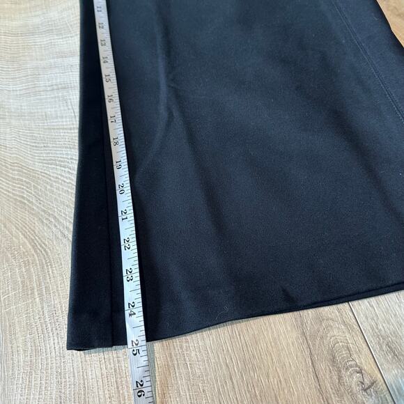 Banana Republic High Rise Wide Leg Cropped Everywhere Ponte Pant Black 713496 - Picture 12 of 12